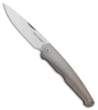 Viper Knives Vox Key Slip Joint Knife Fluted Bronze Ti (3.25" Satin)
