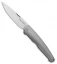 Viper Knives Vox Key Slip Joint Knife Fluted Ti (3.25" Satin)