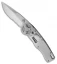 Mantis Gearhead Liner Lock Knife Stainless Steel (3.4" Satin Serrated)