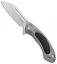 Artisan Cutlery Eterno Frame Lock Knife Gray Ti/CF (3.5" Damascus)