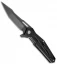 Artisan Cutlery Bombardier Liner Lock Knife Black G-10 (3.5" Black)