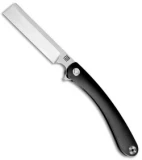 Artisan Cutlery Small Orthodox Frame Lock Knife Black (2.75" Satin CPM-S35VN)