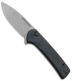 CIVIVI Conspirator Button Lock Knife Black Micarta (3.5" SW) C21006-1