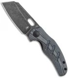 Kizer Mini Sheepdog C01C Liner Lock Black Linen Micarta (2.6" Black SW) KI3488C5