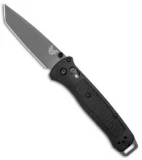 Benchmade Bailout AXIS Lock Knife Black Grivory (3.38" Gray) 537GY