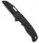 Demko Knives AD20.5 Shark Foot Shark Lock Knife Black Grivory (3" Black)