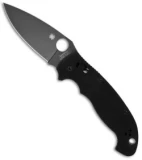 Spyderco Manix 2 XL Black G-10 Knife (3.88" Black) C95GPBBK2