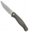 GiantMouse Vox/Anso ACE Sonoma V2 Liner Lock Knife Green Micarta (3.3" Satin)