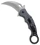 Fox Knives Karambit Folder Knife Gray Aluminum (3.2" Bead Blast) 478