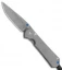 Chris Reeve Small Sebenza 31 Knife Titanium (2.94" Boomerang Damascus)
