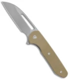 Ferrum Forge Knife Works Prolix Liner Lock Knife Tan G-10 (2.85" SW)
