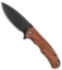 CIVIVI Praxis Flipper Liner Lock Knife Cuibourtia Wood (3.75" Black) C803H