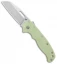 Demko Knives AD20.5 Shark Foot Shark Lock Exclusive Knife Jade Grivory (3" SW)