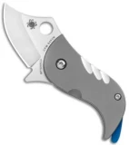 Spyderco Pochi Frame Lock Knife Titanium (1.56" Satin S45VN)