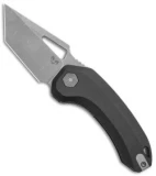 Damned Designs Oni XL Liner Lock Knife Black G-10 (3" SW)