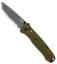 Benchmade  Bailout AXIS Lock Knife Green Aluminum (3.4" Gray Serr)  537SGY-1