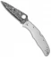 Spyderco Endura 4 Lockback Knife Titanium (3.75" Damascus) C10TIPD