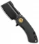 Kansept Knives Mini Korvid Frame Lock Knife Black Titanium (1.5" Black S35VN)
