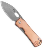 Boker Plus Panchenko Gust Frame Lock Knife Copper (2.9" Stonewash) 01BO146