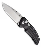 Hogue Knives EX01 Knife Black Aluminum Handle Drop Point (3.5" Tumble Plain)
