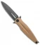 Acta Non Verba Knives Z400 Liner Lock Dagger Knife Coyote G-10 (4" Black DLC)