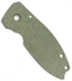 Karbadize CRKT Squid Replacement Scale - OD Green Canvas Micarta