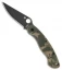 Spyderco Military Knife Digital Camo G-10 (4" Black) C36GPCMOBK