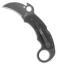 Spyderco Karahawk Folding Knife w/ Emerson Opener (2.36" Black) C170GBBKP