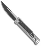 Reate EXO Gravity Drop Point Knife Titanium/Black G-10 (3.75" Two Tone PVD)