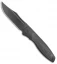 Sharp By Design Mini Tempest Bowie Knife Black Ti/CF (3.5" Black)