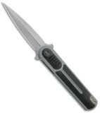 WE Knife Co. Lundquist Angst Liner Lock Knife Gray/Black G-10 (3.06" SW) 2002B