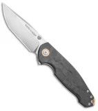 Viper Knives Vox Katla Liner Lock Knife Marble Carbon Fiber (3" Stonewash)