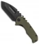 Medford Praetorian Scout Liner Lock Knife OD Green G-10 (3.6" Black) MKT