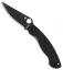 Spyderco Military Knife Black G-10 (4" Black S30V) C36GPBK