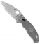 Spyderco Manix 2 Lightweight Knife Gray (3.375" Maxamet Stonewash) C101GPGY2
