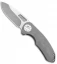 Curtiss Knives F3 Medium Drop Point Knife Titanium (3.25" Two Tone)