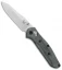 Benchmade 945 Mini Osborne Knife + Flytanium Black Micarta Scales (2.9" Satin)
