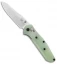 Benchmade 945 Mini Osborne Knife + Flytanium Natural G-10 Scales (2.9" Satin)