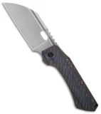 WE Knife Co. Roxi 3 Frame Lock Knife Tiger Stripe  Titanium (3.14" Stonewash)