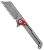 Boker Plus Fragment Slip Joint Knife Red G-10 Dark Stonewash (2" SW) 01BO661