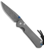 Chris Reeve Large Sebenza 31 Frame Lock Knife Ti (3.625" Boomerang Damascus)