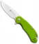 Steel Will Knives Cutjack Mini Flipper Knife Green G-10 (3" Satin) C22M-2GR