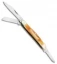 Bear & Son Stockman Pocket Knife Genuine India Stag (2.125" Satin) 533