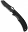 Gerber E-Z Out DPSF Lockback Knife (3.5" Black Serr) 22-01648G