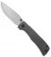 Sandrin Knives Monza Recoil Lock Knife Zirconium (3.4" Tungsten Carbide)