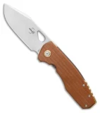 Boker Plus Vox F3.5 Frame Lock Knife Brown Micarta (3.4" Satin) 01BO338