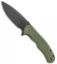 CIVIVI Praxis Flipper Liner Lock Knife OD Green G-10 (3.75" Black) C803F