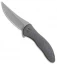 WE Knife Co. Mini Synergy Trailing Point Knife Tiger Stripe Ti (3" Stonewash)