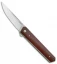 Boker Kwaiken Liner Lock Flipper Knife Cocobolo Wood (3.5" Satin)