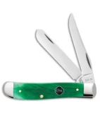 Case Mini Trapper Pocket Knife 3.5" Clover Sawcut Bone (6207 SS) 23213